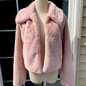 Express Faux Fur Coat